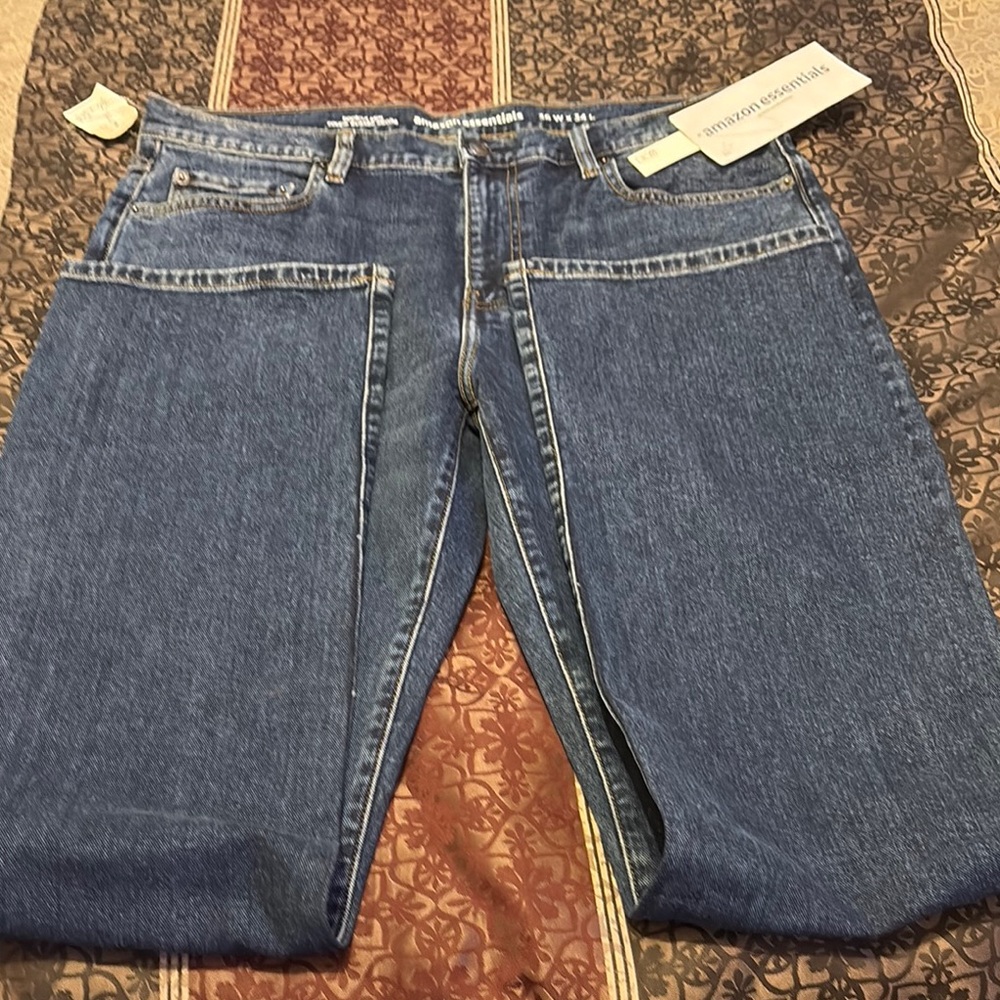 Amazon Essentials Classic Blue Denim Jeans